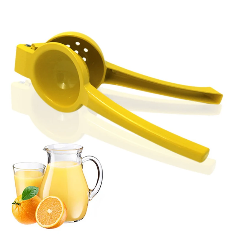 

Kitchen Manual Lemon Squeezer Aluminum alloy Orange Citrus Juicer Fruit Juice Reamers Fast Handle Juicer Multifunctional Tool