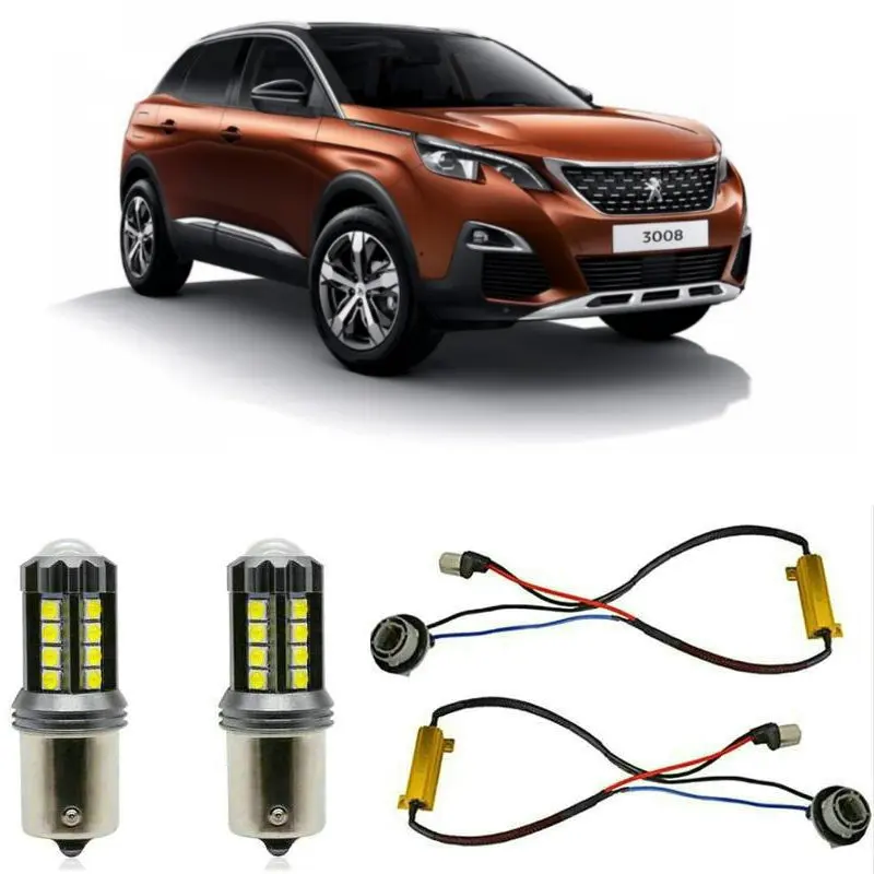 Fog lamps for PEUGEOT 3008 SUV M Stop lamp Reverse Back up bulb Front Rear Turn Signal error free 2pc
Fog lamps for PEUGEOT 3008 SUV M Stop lamp Reverse Back up bulb Front Rear Turn Signal error free 2pc