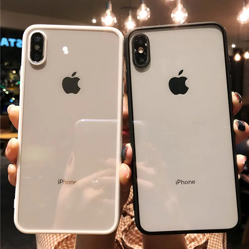 Case For iPhone X 7 8 Plus Xr Xs Max Tempered Glass Luxury Back Cover For iPhone X 7 8 6 6s Plus Hard Capinha Capa ip Coque
Case For iPhone X 7 8 Plus Xr Xs Max Tempered Glass Luxury Back Cover For iPhone X 7 8 6 6s Plus Hard Capinha Capa ip Coque