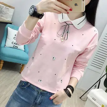 Preppy Style Sweet Hoodies Long Sleeve Turn-down Collar Female Sweatshirt Woman Spring Autumn Tops Pullover Print
Preppy Style Sweet Hoodies Long Sleeve Turn-down Collar Female Sweatshirt Woman Spring Autumn Tops Pullover Print