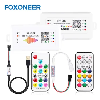 For Led Mini Pixel Strip SP110E SP107E 5-24V ws2811 ws2812 Controller Bluetooth Music Wifi Controller RF Mini Pixel Controller
For Led Mini Pixel Strip SP110E SP107E 5-24V ws2811 ws2812 Controller Bluetooth Music Wifi Controller RF Mini Pixel Controller