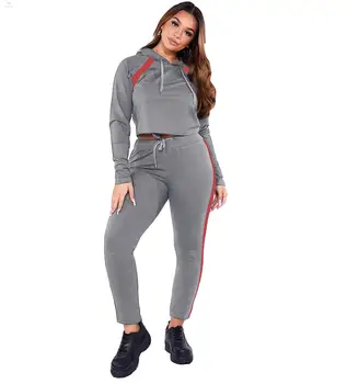 New Autumn Winter Sportswear Women Set Hooded Full Sleeve Suits Fashion Night Casual Two Piece Set Top And Pants Women Outfits
New Autumn Winter Sportswear Women Set Hooded Full Sleeve Suits Fashion Night Casual Two Piece Set Top And Pants Women Outfits