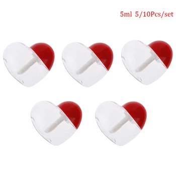 5/10Pcs 5ml Love Heart Shaped Empty Lip Gloss Container DIY Cosmetic Container Tool Makeup Organizer New
5/10Pcs 5ml Love Heart Shaped Empty Lip Gloss Container DIY Cosmetic Container Tool Makeup Organizer New