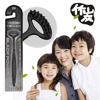 Portable Bamboo Charcoal Tongue Coating Brush Tongue Scraper Oral Cleaning Adult Scraping Coating Head Teeth
Portable Bamboo Charcoal Tongue Coating Brush Tongue Scraper Oral Cleaning Adult Scraping Coating Head Teeth
