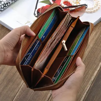 Women's Leather Flower Wallet Long Handbag Organizer Credit Card Holder Zipper Bag Phone Pouch C90E 
Women's Leather Flower Wallet Long Handbag Organizer Credit Card Holder Zipper Bag Phone Pouch C90E