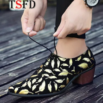 Fashion Men Loafers Breathable Male Sneakers Office Leather Shoes Men Oxford Shoe Man Leather Dress Shoe Luxury Golden Heels Y16
Fashion Men Loafers Breathable Male Sneakers Office Leather Shoes Men Oxford Shoe Man Leather Dress Shoe Luxury Golden Heels Y16