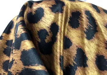 150cm * 100cm New Large Elastic Satin Bright Spandex Leopard Print Fabric Latin Dancing Dress DIY Costume Fabric
150cm * 100cm New Large Elastic Satin Bright Spandex Leopard Print Fabric Latin Dancing Dress DIY Costume Fabric