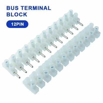 1Pair 12Way 12-pin Screw Terminal Barrier Connector 6A Male/Female Pluggable Plug Socket 12Position Barrier Terminal Strip Block
1Pair 12Way 12-pin Screw Terminal Barrier Connector 6A Male/Female Pluggable Plug Socket 12Position Barrier Terminal Strip Block