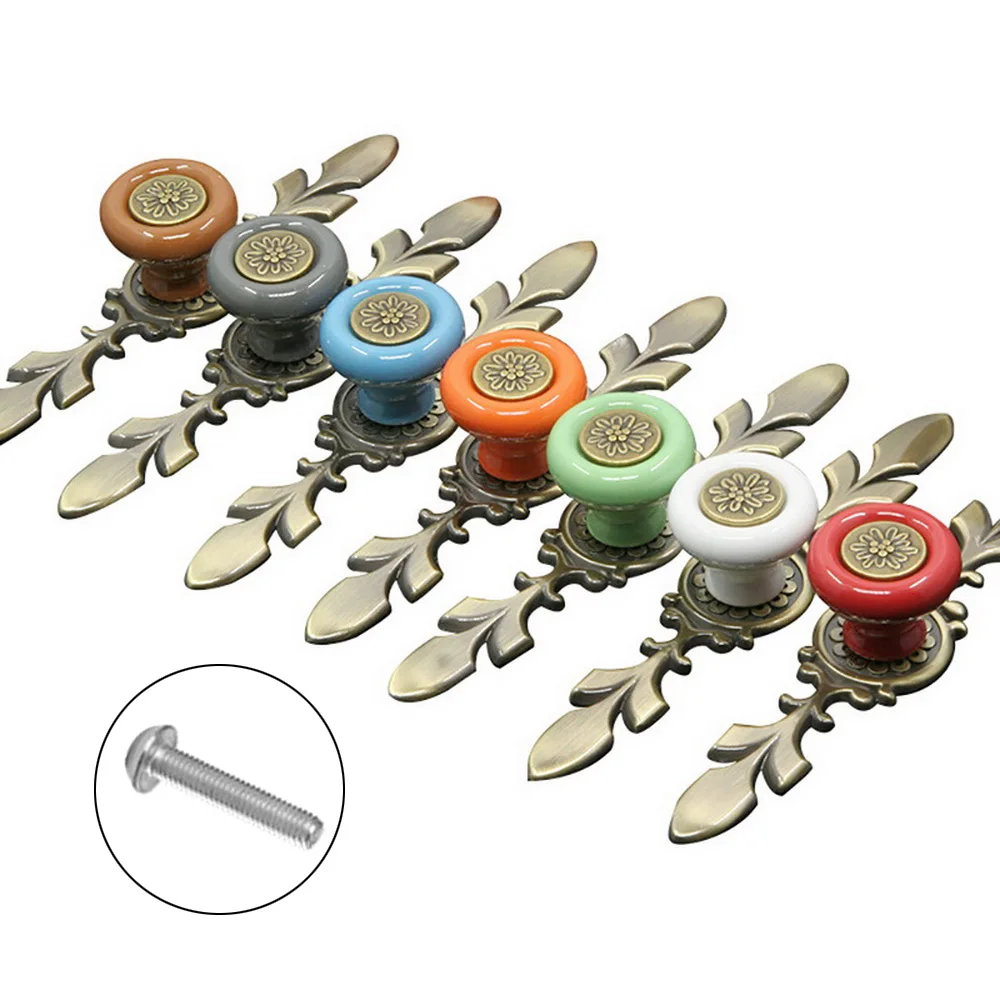 S/L Vintage Furniture Handles Ceramic Cabinet Knobs and Handles Door Cupboard Drawer Kitchen Pull Knob Furniture Home Decor 
S/L Vintage Furniture Handles Ceramic Cabinet Knobs and Handles Door Cupboard Drawer Kitchen Pull Knob Furniture Home Decor
