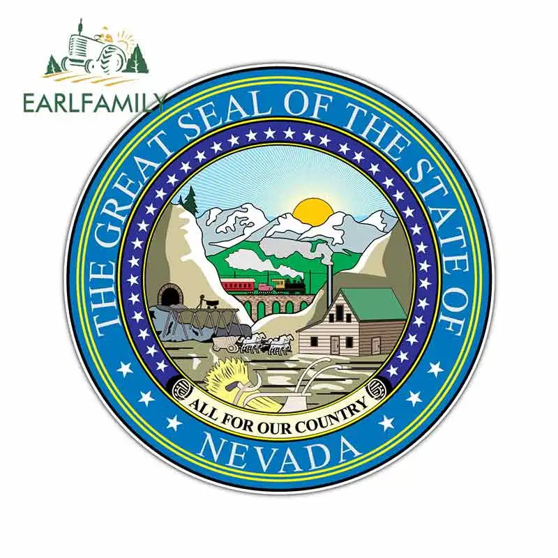 EARLFAMILY 13cm x 13cm Car Stickers And Decals Laptop Trunk RV Vinyl Nevada State USA Graphics Waterproof Car Styling
EARLFAMILY 13cm x 13cm Car Stickers And Decals Laptop Trunk RV Vinyl Nevada State USA Graphics Waterproof Car Styling