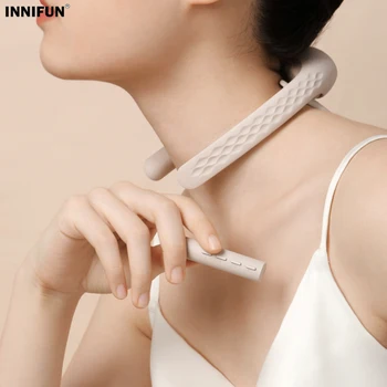 Smart Neck Massager Electric TENS Massage Instrument Remote Control Fashion Type-c Support 5W Silica Gel Mechanical Percussion
Smart Neck Massager Electric TENS Massage Instrument Remote Control Fashion Type-c Support 5W Silica Gel Mechanical Percussion