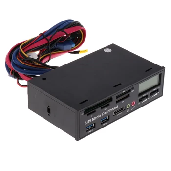 5.25'' Optical Drive Computer Multifunctional Dashboard Media USB Front Panel
5.25'' Optical Drive Computer Multifunctional Dashboard Media USB Front Panel