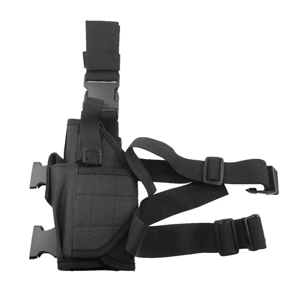 Universal Gun Leg Holster Glock Airsoft Pistol Gun Drop Leg Holster Pouch Adjustable Magic Strap Holster For Left Hand User
Universal Gun Leg Holster Glock Airsoft Pistol Gun Drop Leg Holster Pouch Adjustable Magic Strap Holster For Left Hand User