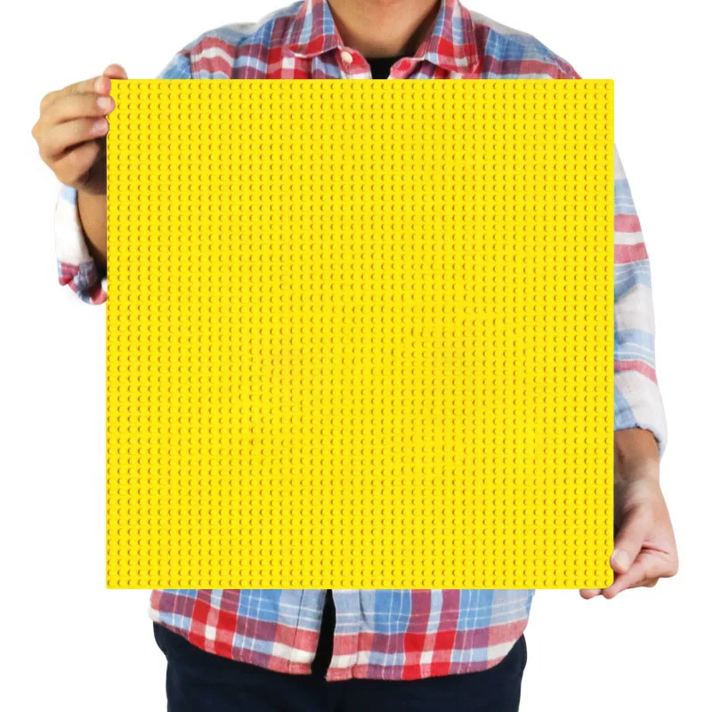 New 50*50 Dots BasePlate Compatible With All Major Building Block DIY Base Plate 40*40cm Educatioinal Small Bricks Toys for Kids
New 50*50 Dots BasePlate Compatible With All Major Building Block DIY Base Plate 40*40cm Educatioinal Small Bricks Toys for Kids