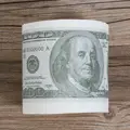 1 шт., забавные вечерние рулоны для денег на сто долларов, туалетная бумага Gg в подарок, Юмористическая шутка
