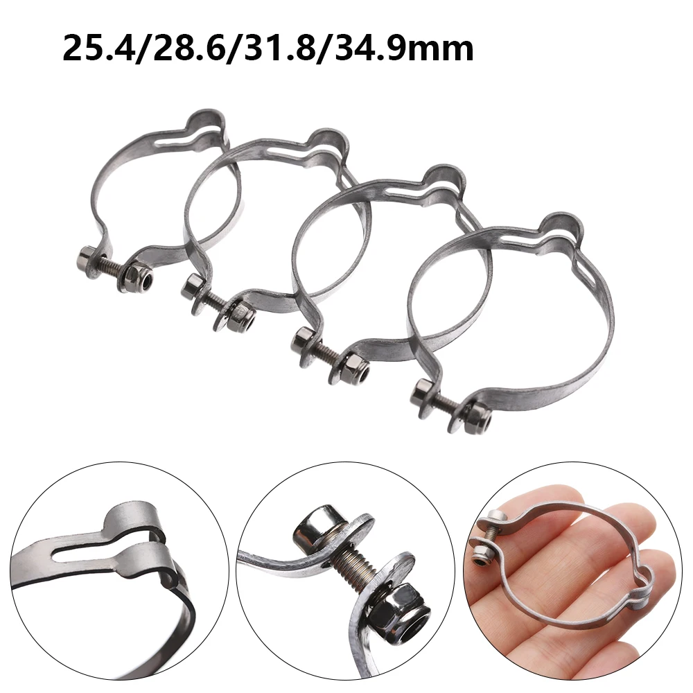 1Pc Silver Stainless Steel Brake Line Clamp Organize Bicycle Pipe Buckle Wire Fixed Ring Cable Clip Bike Parts Accessory
1Pc Silver Stainless Steel Brake Line Clamp Organize Bicycle Pipe Buckle Wire Fixed Ring Cable Clip Bike Parts Accessory