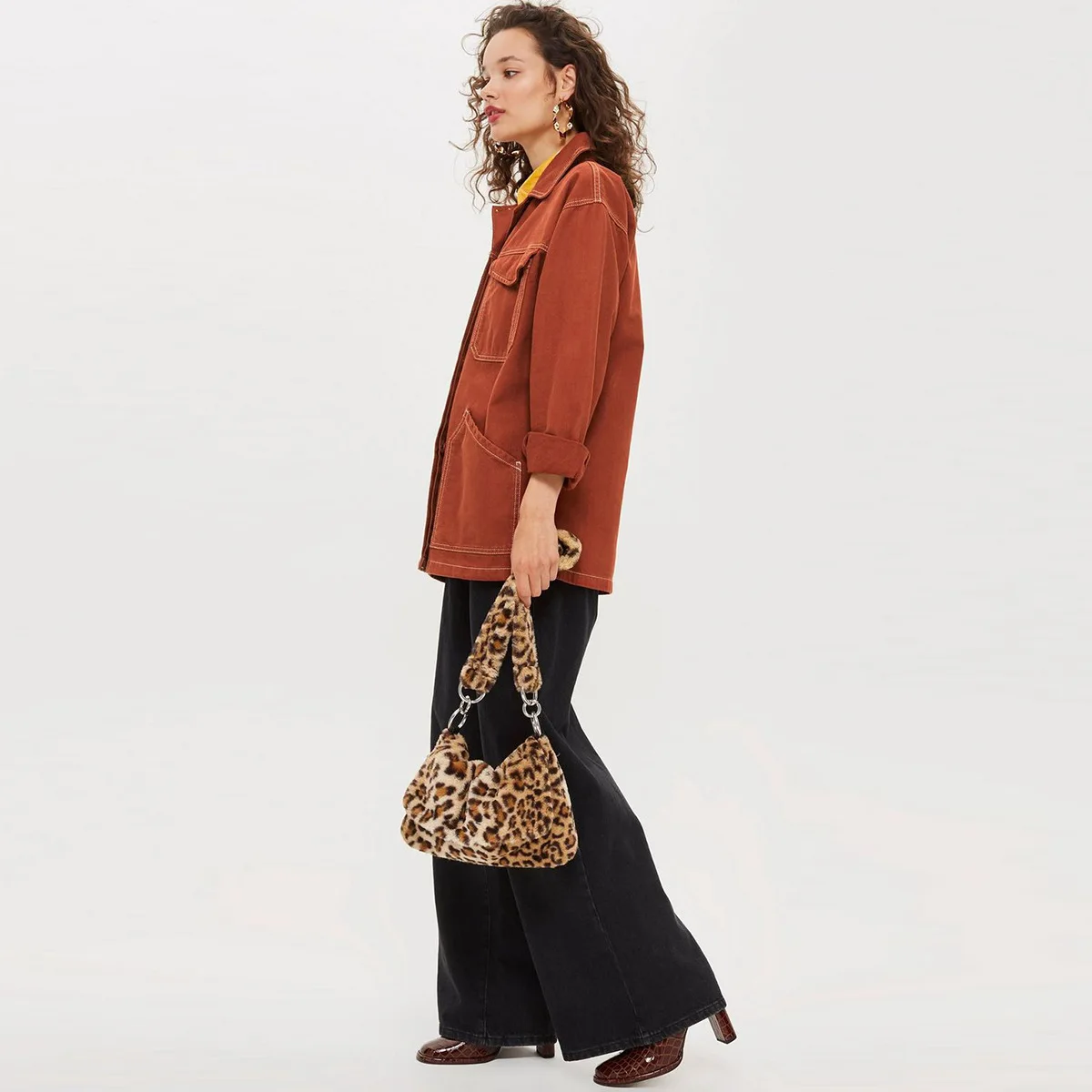 Shein Net Simple Retro Small Fold-down Collar Casual Decorative Open-line Practical Patch Pocket Solid Color Tooling Jacket
Shein Net Simple Retro Small Fold-down Collar Casual Decorative Open-line Practical Patch Pocket Solid Color Tooling Jacket
