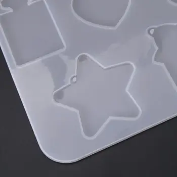 DIY Crystal Epoxy Mould UV Resin Clay Bottle Star Clouds Shape Silicone Mold
DIY Crystal Epoxy Mould UV Resin Clay Bottle Star Clouds Shape Silicone Mold
