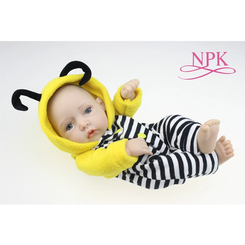 NPK 10 inch Mini Baby Doll Soft Silicone Vinyl GentleTouch Little Animal Design Toys Bsbies Bathing Cute Pets Birthday Xmas gift
NPK 10 inch Mini Baby Doll Soft Silicone Vinyl GentleTouch Little Animal Design Toys Bsbies Bathing Cute Pets Birthday Xmas gift