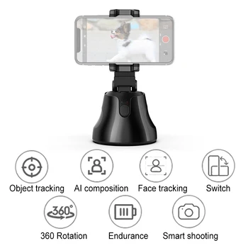 Smart Gimbal Stabilizer For Smartphone 360° Face Tracking Phone Holder Gimbal Holder Smart Phone Holder 360 ° Rotation
Smart Gimbal Stabilizer For Smartphone 360° Face Tracking Phone Holder Gimbal Holder Smart Phone Holder 360 ° Rotation