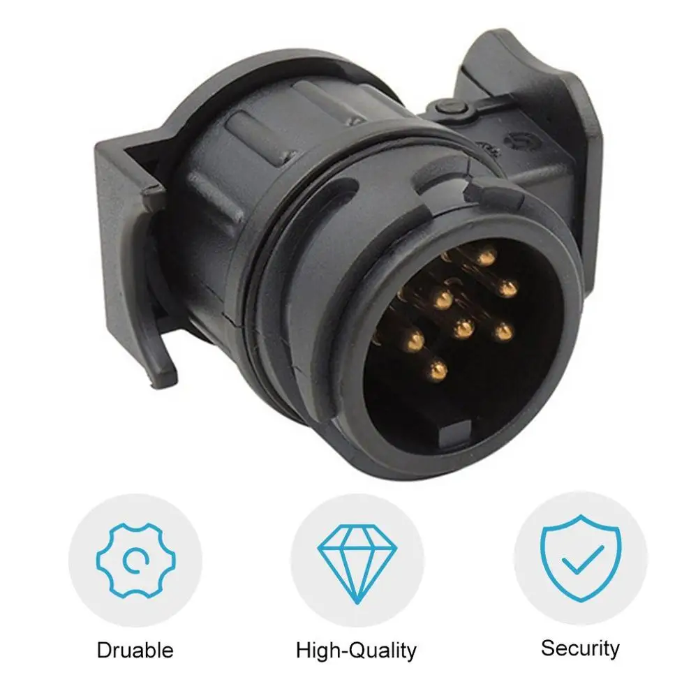 Durable 13 To 7 Pin Trailer Adapter Trailer Wiring Connector Socket Plug 12V Remolque Trailer Car Truck Caravan Accessories
Durable 13 To 7 Pin Trailer Adapter Trailer Wiring Connector Socket Plug 12V Remolque Trailer Car Truck Caravan Accessories