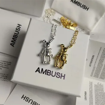 Best Quality Gold Silver 925 Sterling Silver Ambush Rabbit Necklace Men Women Accessories butterfly necklace locket jewelry 
Best Quality Gold Silver 925 Sterling Silver Ambush Rabbit Necklace Men Women Accessories butterfly necklace locket jewelry