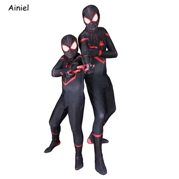 Ultimate Spider Cosplay Costume Man Anime Mills Morales Lycra Bodysuit Suit Zentai Jumpsuits Halloween costumes for Adult Kids
Ultimate Spider Cosplay Costume Man Anime Mills Morales Lycra Bodysuit Suit Zentai Jumpsuits Halloween costumes for Adult Kids