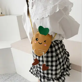 Fashion Gils Lovely Bags Children Cartoon Cute carrot Coin Purse Bag Long Strap Change Purse Mini Zipper Crossbody Leather Bag
Fashion Gils Lovely Bags Children Cartoon Cute carrot Coin Purse Bag Long Strap Change Purse Mini Zipper Crossbody Leather Bag