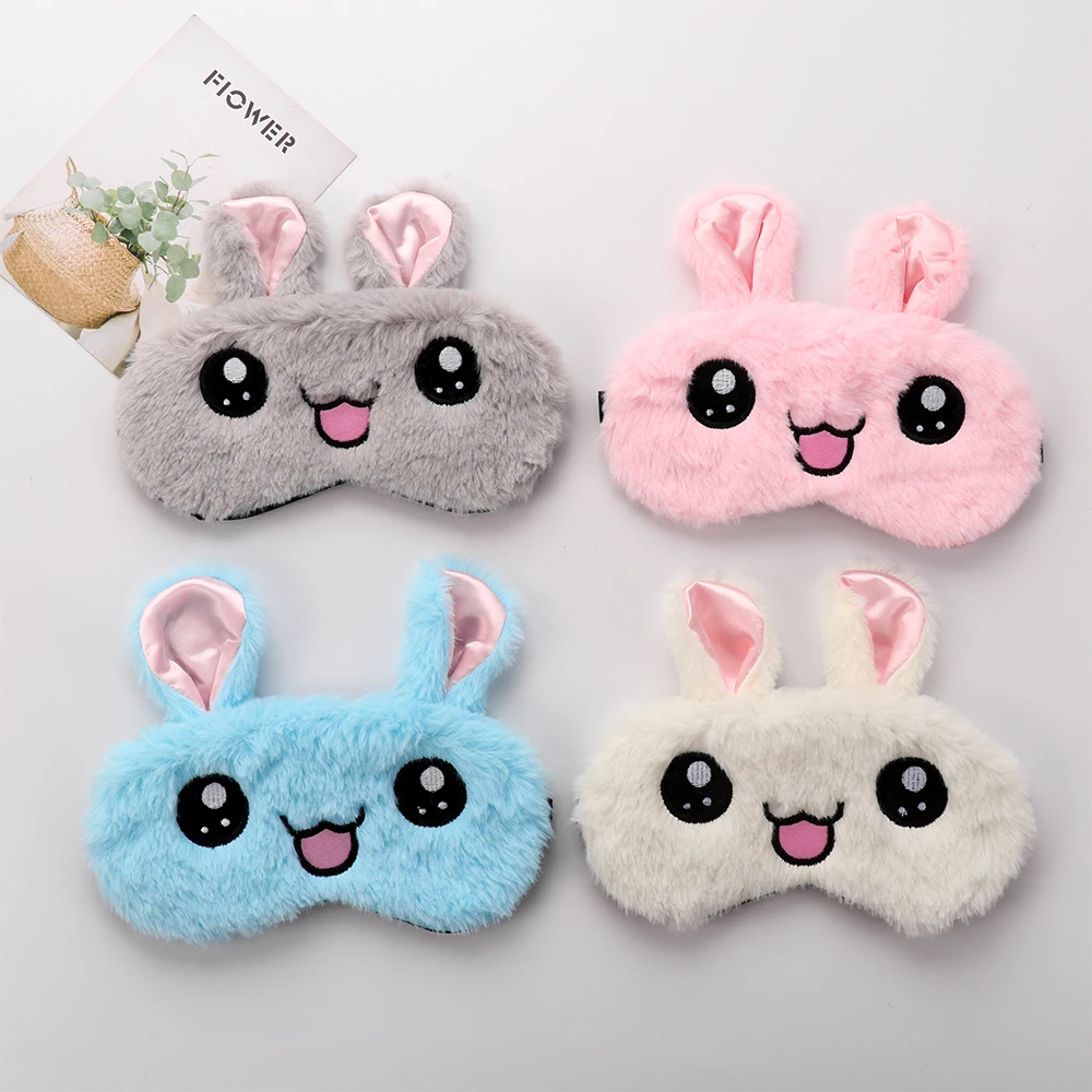 Blindfold Cartoon Rabbit Eye Cover sleep shade Eyepatch Plush Soft Eye Masks Bandage eyelashes Relax Nap Sleeping Aid Eye Patch
Blindfold Cartoon Rabbit Eye Cover sleep shade Eyepatch Plush Soft Eye Masks Bandage eyelashes Relax Nap Sleeping Aid Eye Patch