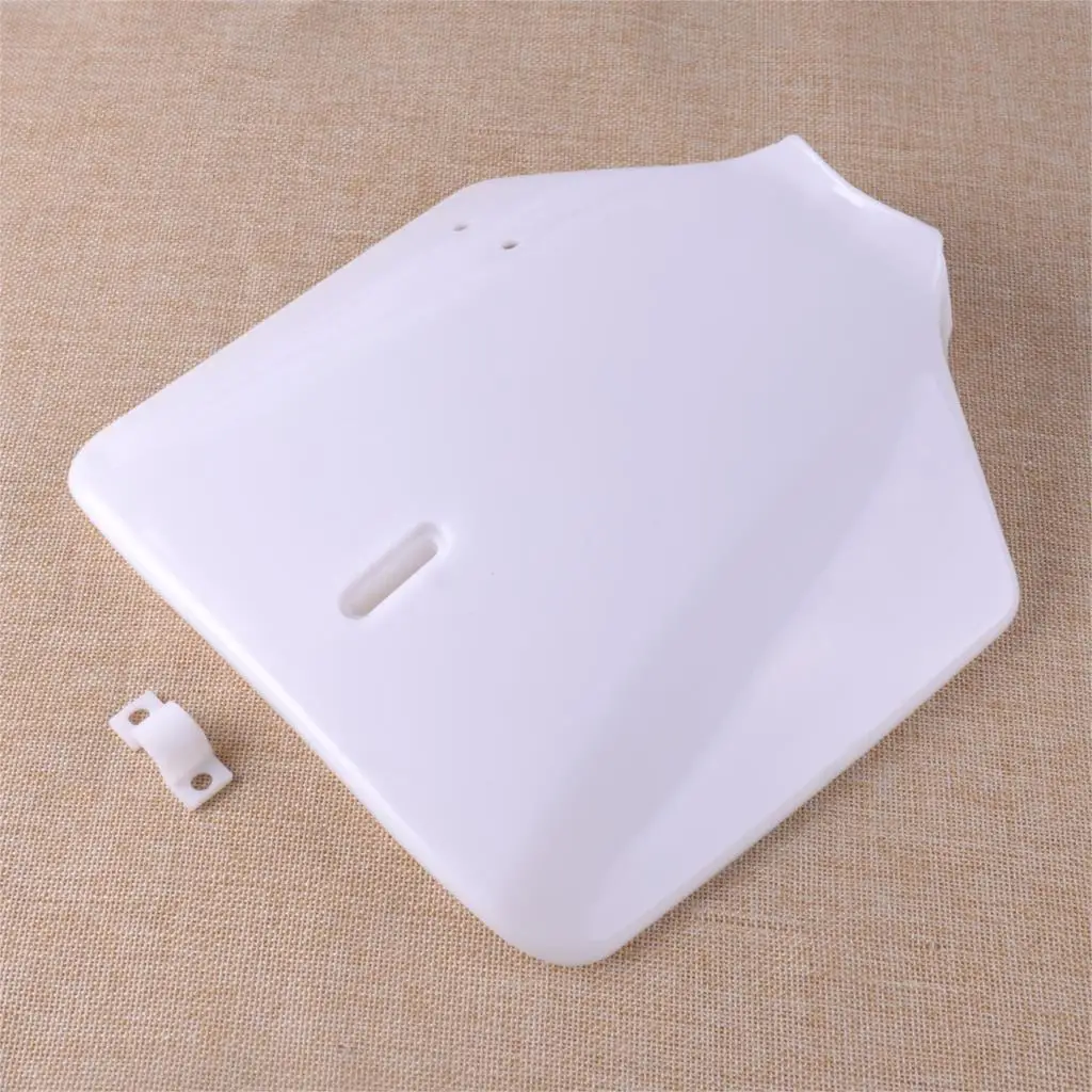 CITALL Fit For Kawasaki KLX 110 KX 65 Suzuki DRZ110 Bikes Plastic White Motorcycle Front Number Plate
CITALL Fit For Kawasaki KLX 110 KX 65 Suzuki DRZ110 Bikes Plastic White Motorcycle Front Number Plate