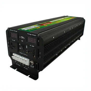 10000W(Peak) 12/24V To 220V UPS Inverter for Solar/Wind Rechargeable LCD display 5000Watt Modified Sine Converter
10000W(Peak) 12/24V To 220V UPS Inverter for Solar/Wind Rechargeable LCD display 5000Watt Modified Sine Converter