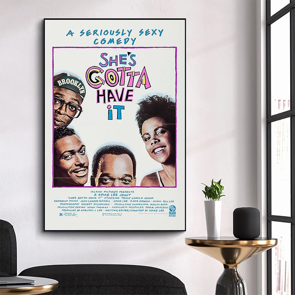 WM3258 She's Gotta Have It Classic Movie HD Silk Fabric Poster Art Decor Indoor Painting Gift
WM3258 She's Gotta Have It Classic Movie HD Silk Fabric Poster Art Decor Indoor Painting Gift