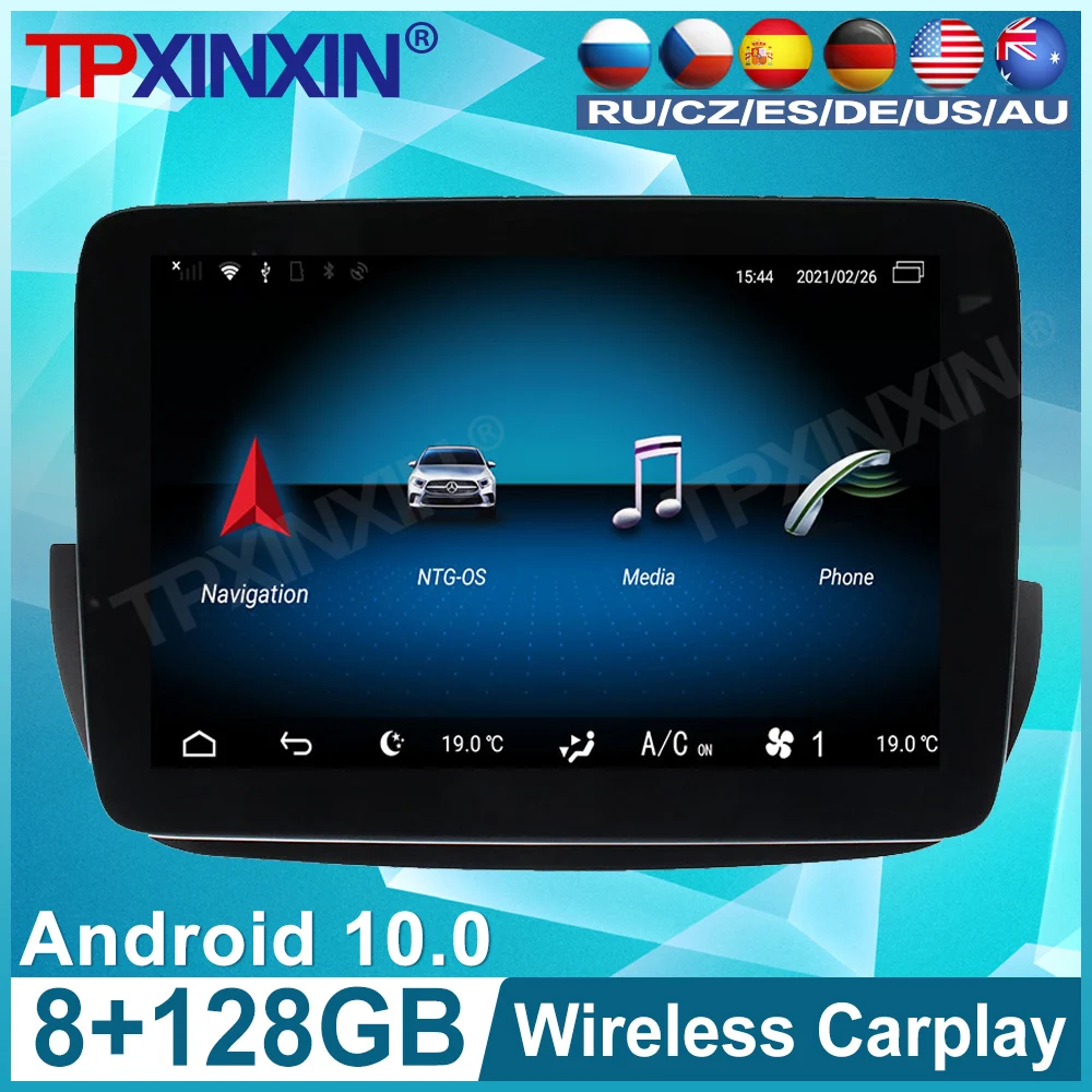128G For Mercedes Benz A CLA GLA G 2013 - 2019 Android 10 Car Radio Tape Recorder Multimedia Player GPS Navigation 8.5'' Screen
128G For Mercedes Benz A CLA GLA G 2013 - 2019 Android 10 Car Radio Tape Recorder Multimedia Player GPS Navigation 8.5'' Screen