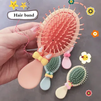 Hair Brush Anti-static Non-slip Handle Hair Comb Head Scalp Massager Cute Mini Comb Portable Air Cushion Comb with Hair Band
Hair Brush Anti-static Non-slip Handle Hair Comb Head Scalp Massager Cute Mini Comb Portable Air Cushion Comb with Hair Band