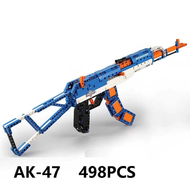 Building Block AK-47 Assault Garland Rifle Gun Toy Submachine Miniature Toy Machine Gun Minifigures Toy Gun Gift Toys for Kids
Building Block AK-47 Assault Garland Rifle Gun Toy Submachine Miniature Toy Machine Gun Minifigures Toy Gun Gift Toys for Kids