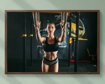 0119J The Rings Training Fitness Bodybuilding Women Sexy Beautiful Strong Wall Sticker Silk Poster Art Home Decoration
0119J The Rings Training Fitness Bodybuilding Women Sexy Beautiful Strong Wall Sticker Silk Poster Art Home Decoration