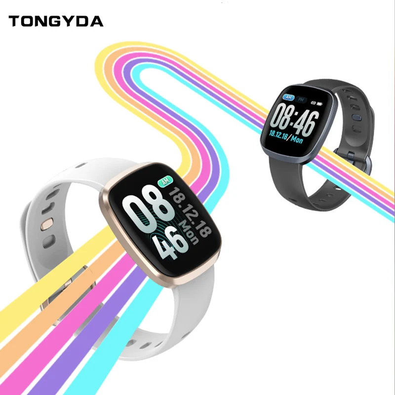 TONGYDA Full Color Screen Smart Wristband Bracelet Fitness Tracker Blood Pressure Pedometer Heart Rate Smart Bands Watch
TONGYDA Full Color Screen Smart Wristband Bracelet Fitness Tracker Blood Pressure Pedometer Heart Rate Smart Bands Watch