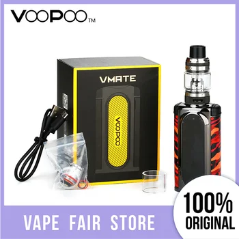 200W VOOPOO Vmate TC Kit with 8ml/1.8ml UFORCE T1 Tank & 32-digit GENE.FAN Chip No 18650 Battery Vape Kit VS VOOPOO Drag Vape
200W VOOPOO Vmate TC Kit with 8ml/1.8ml UFORCE T1 Tank & 32-digit GENE.FAN Chip No 18650 Battery Vape Kit VS VOOPOO Drag Vape