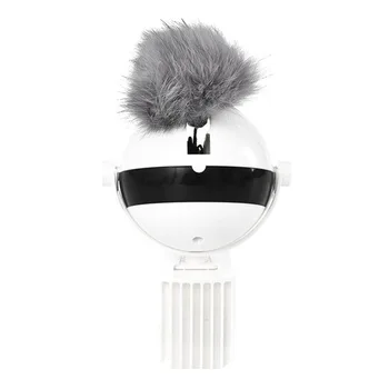 Pet Toy Ball Interaction Teaser Training Lifting Plush Ball Electric Flutter Rotating Toy for Cats New HG99
Pet Toy Ball Interaction Teaser Training Lifting Plush Ball Electric Flutter Rotating Toy for Cats New HG99
