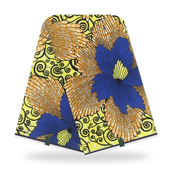 Latest African Fabric Ankara Wax Textile/Kitenge/Pagnes for African dress 100% Cotton 6 yards YBGSW-165 
Latest African Fabric Ankara Wax Textile/Kitenge/Pagnes for African dress 100% Cotton 6 yards YBGSW-165