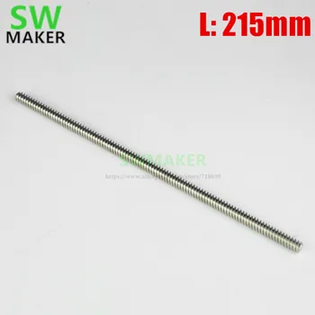 1pcs Wanhao I3 Mini Screw Rod/Lead Screw T8*8 215mm of Duplicator i3 Mini FDM FFF 3D Printer Parts
1pcs Wanhao I3 Mini Screw Rod/Lead Screw T8*8 215mm of Duplicator i3 Mini FDM FFF 3D Printer Parts