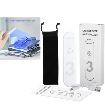 UV Light Sterilizer Wand LED UV-C Disinfect Light Mini Handheld Portable Germicidal Lamp 1pc
UV Light Sterilizer Wand LED UV-C Disinfect Light Mini Handheld Portable Germicidal Lamp 1pc