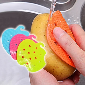 1pc Multi-functional Fruit And Vegetable Brush Cleaning Tools Scrubber Fruit Kitchen Potato Gadgets Accessories P2F7 
1pc Multi-functional Fruit And Vegetable Brush Cleaning Tools Scrubber Fruit Kitchen Potato Gadgets Accessories P2F7