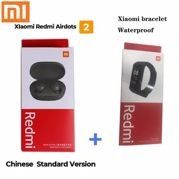 Original Xiaomi Redmi AirDots 2 Bluetooth Earphones TWS Wireless Bluetooth V5.0 Stereo Noise Reduction Mic Voice Control Headset
Original Xiaomi Redmi AirDots 2 Bluetooth Earphones TWS Wireless Bluetooth V5.0 Stereo Noise Reduction Mic Voice Control Headset