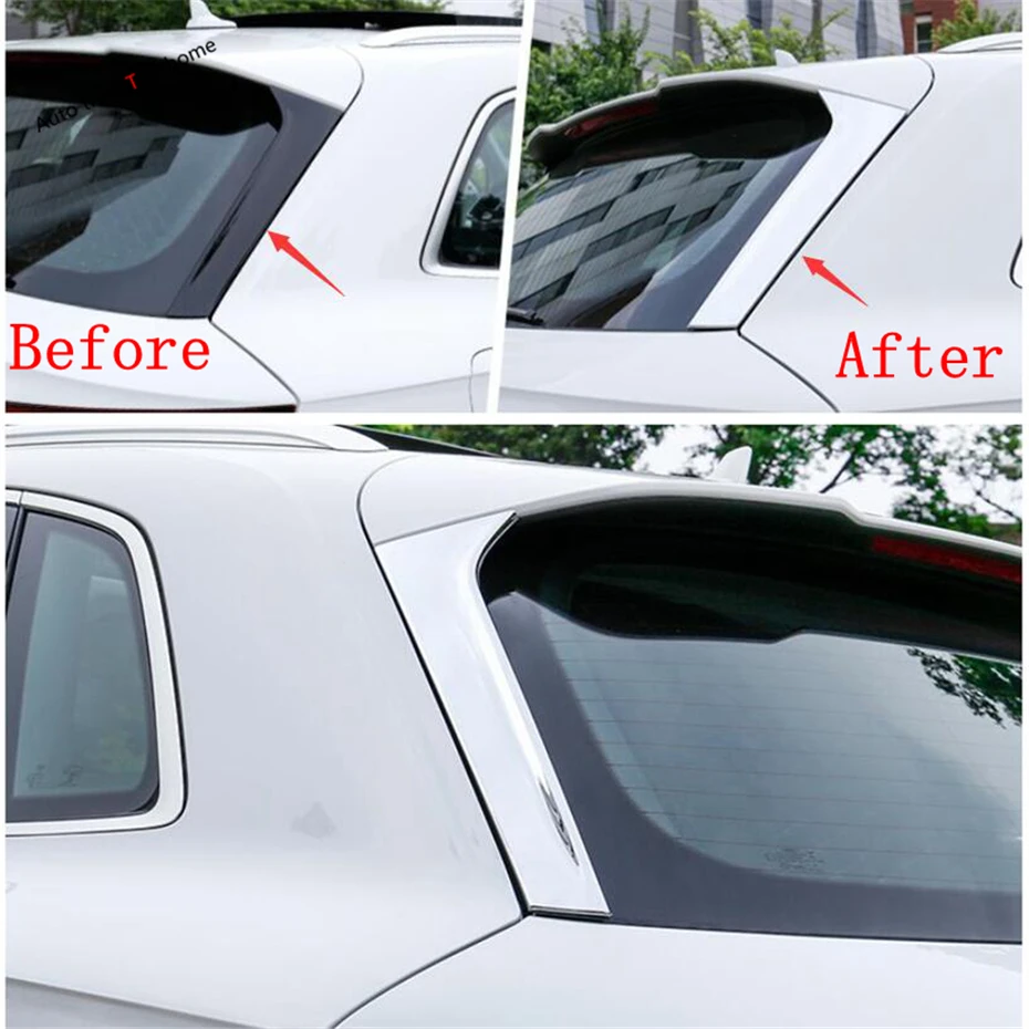 Yimaautotrims Side Door Rearview Window Spoiler Cover Trim Insert Garnish Bezel Car Styling 2 Pcs Fit For Audi Q5 2018 2019 ABS
Yimaautotrims Side Door Rearview Window Spoiler Cover Trim Insert Garnish Bezel Car Styling 2 Pcs Fit For Audi Q5 2018 2019 ABS