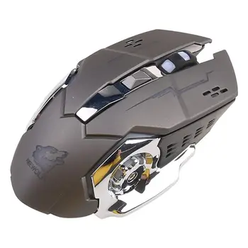 Gaming Mouse Rechargeable X8 Wireless Silent LED Backlit USB Ergonomic Mouse B36A 
Gaming Mouse Rechargeable X8 Wireless Silent LED Backlit USB Ergonomic Mouse B36A