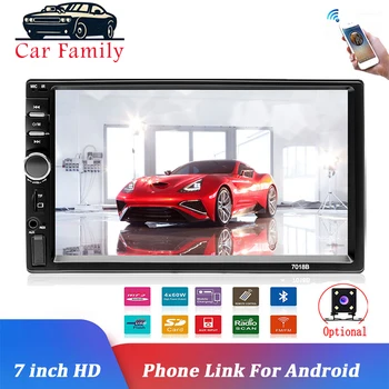 Car Family Car Radio 2 Din Autoradio 7" HD Car Radio Player Audio Stereo Touch Screen Auto MP5 Bluetooth USB FM Camera recorder
Car Family Car Radio 2 Din Autoradio 7" HD Car Radio Player Audio Stereo Touch Screen Auto MP5 Bluetooth USB FM Camera recorder
