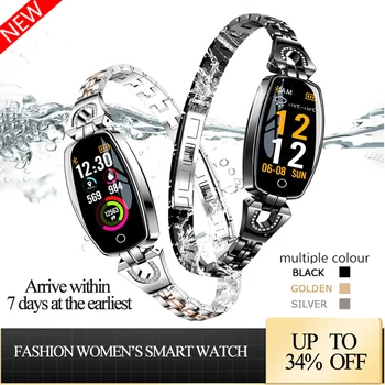 H8 Smart Watch Fashion Female Multi-Function IP67 Waterproof Heart Rate Blood Pressure Detection Sleep Monitoring Sports Watch
H8 Smart Watch Fashion Female Multi-Function IP67 Waterproof Heart Rate Blood Pressure Detection Sleep Monitoring Sports Watch