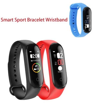 M4 Smart Sport Bracelet Wristband Blood Pressure Heart Rate Monitor Pedometer Smart Watch Women men kids Fitness
M4 Smart Sport Bracelet Wristband Blood Pressure Heart Rate Monitor Pedometer Smart Watch Women men kids Fitness