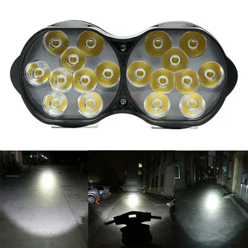 30W 18-LED Motorcycle Dual Headlight Spotlight External Driving Fog Light Lamps Super heat dissipation
30W 18-LED Motorcycle Dual Headlight Spotlight External Driving Fog Light Lamps Super heat dissipation